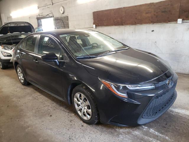 Salvage cars for sale from Copart Angola, NY: 2020 Toyota Corolla LE