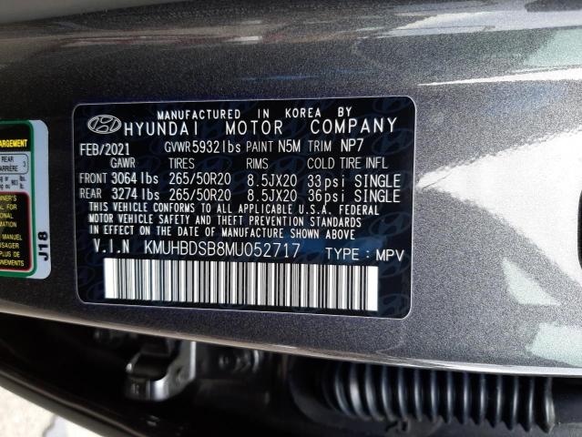 2021 GENESIS GV80 BASE KMUHBDSB8MU052717