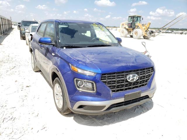 Salvage cars for sale from Copart New Braunfels, TX: 2021 Hyundai Venue SE