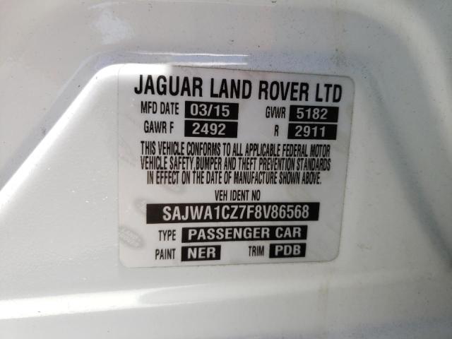 2015 JAGUAR XJ SAJWA1CZ7F8V86568