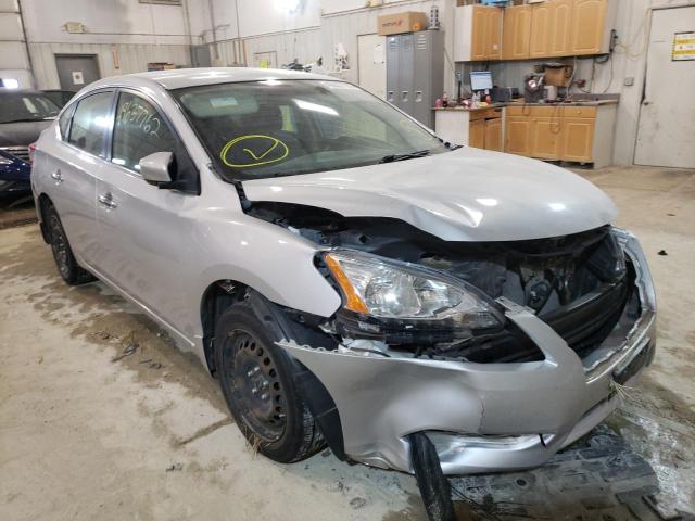 Salvage cars for sale from Copart Columbia, MO: 2013 Nissan Sentra S