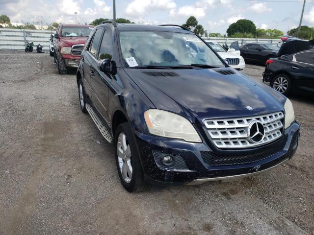 Salvage cars for sale at Miami, FL auction: 2010 Mercedes-Benz ML 350