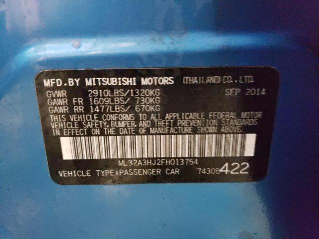 2015 MITSUBISHI MIRAGE DE ML32A3HJ2FH013754