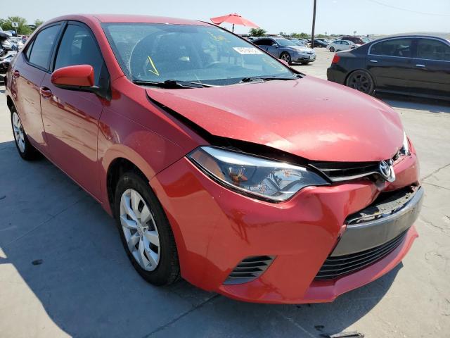 Toyota Corolla 2015 Red