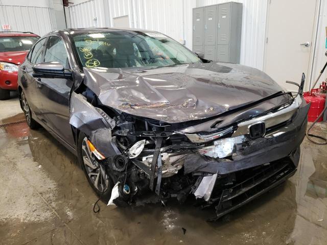 Salvage cars for sale from Copart Franklin, WI: 2016 Honda Civic EX