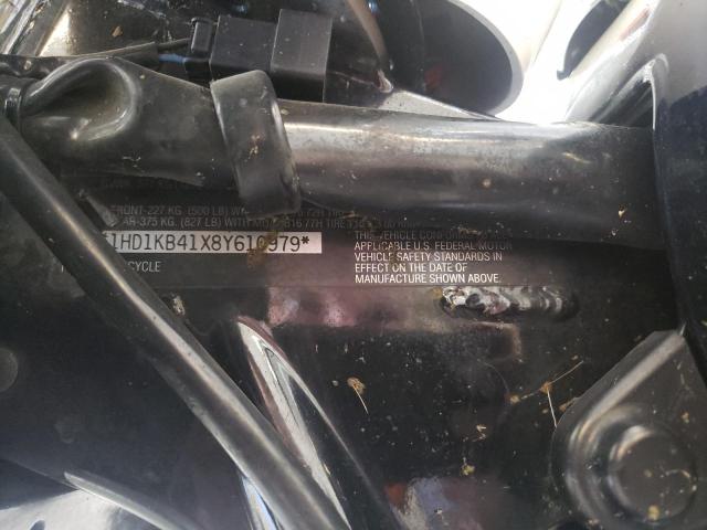 2008 HARLEY-DAVIDSON FLHX 1HD1KB41X8Y610979