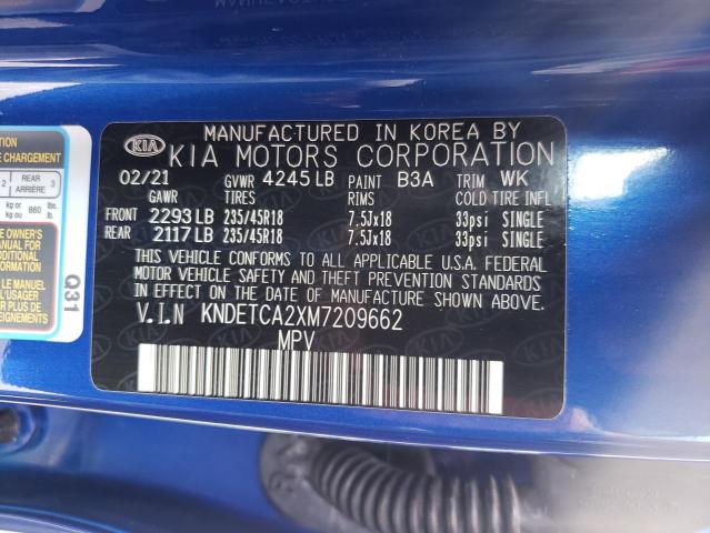2021 KIA SELTOS SX KNDETCA2XM7209662