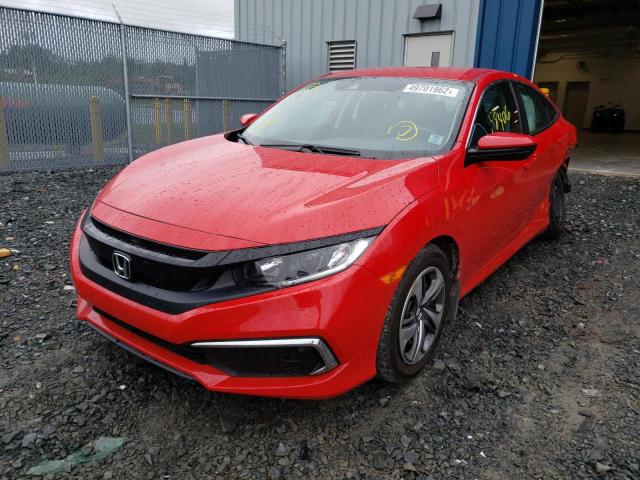  HONDA CIVIC 2020 Красный