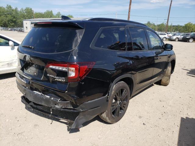 2020 HONDA PILOT BLAC 5FNYF6H76LB054320