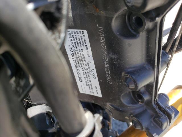 2021 YAMAHA MT09 DC JYARN72Y5MA000303