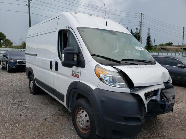 Salvage cars for sale from Copart Miami, FL: 2020 Dodge RAM Promaster