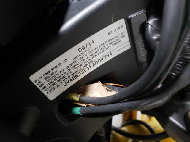 2015 YAMAHA FZ09 JYARN33E1FA004784