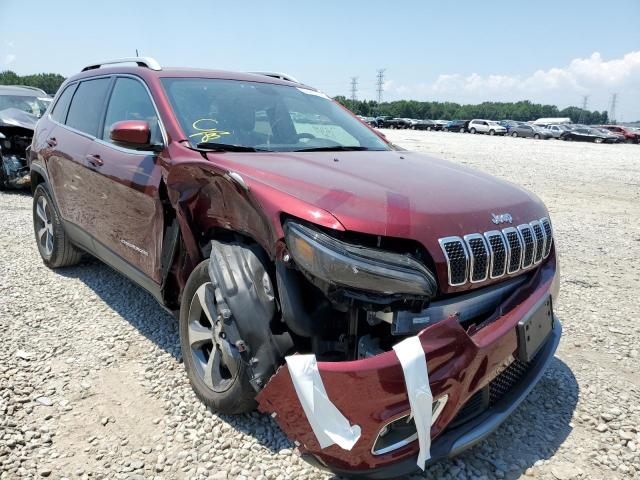 Salvage cars for sale from Copart Memphis, TN: 2019 Jeep Cherokee L