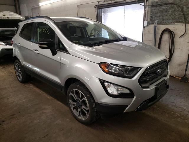 Salvage cars for sale from Copart Angola, NY: 2020 Ford Ecosport S