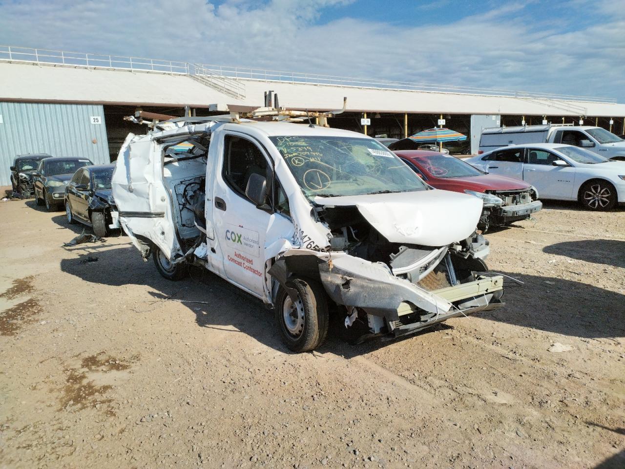 2015 Nissan Nv200 2.5S en Venta en Phoenix, AZ - Rear End