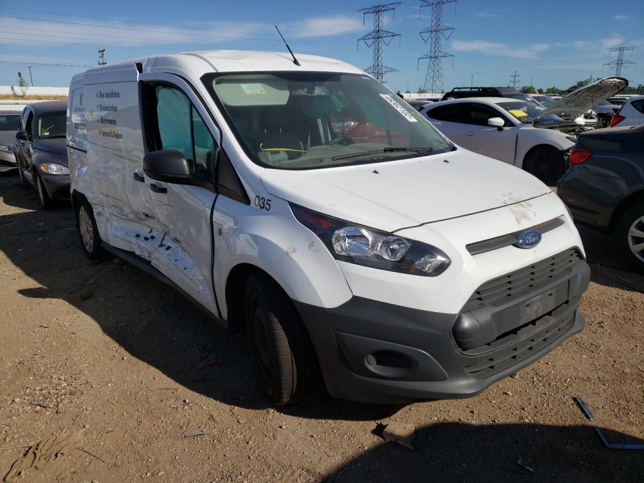 NM0LS7E7XH1323142 2017 Ford Transit Connect Xl