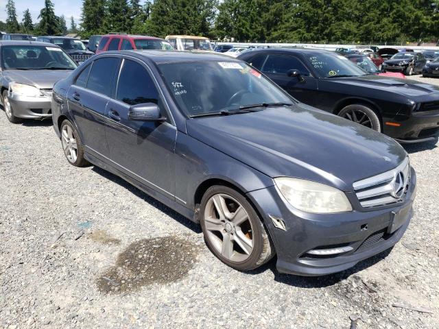 Salvage cars for sale from Copart Graham, WA: 2011 Mercedes-Benz C 300 4matic