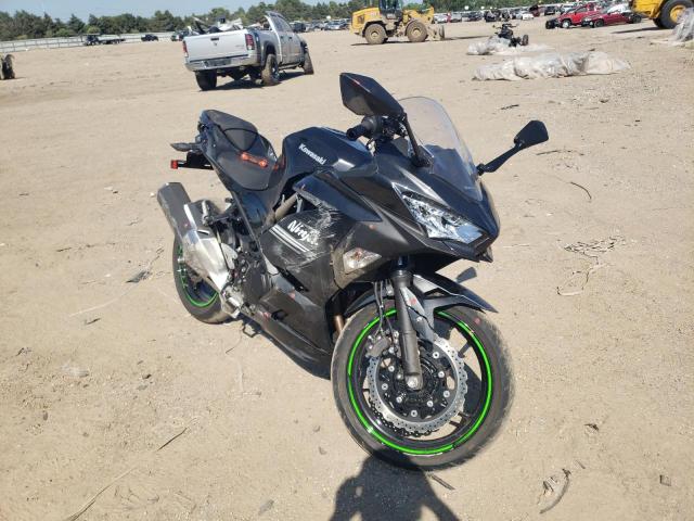Salvage cars for sale from Copart Elgin, IL: 2022 Kawasaki EX400