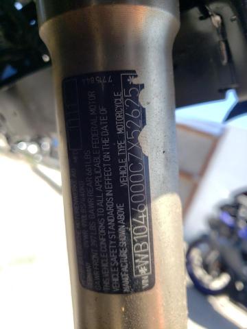 2012 BMW R1200 GS WB1046000CZX52625