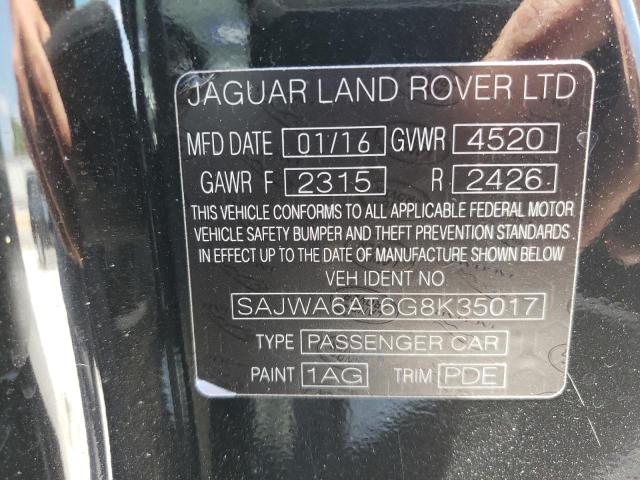 SAJWA6AT6G8K35017 Jaguar F-Type