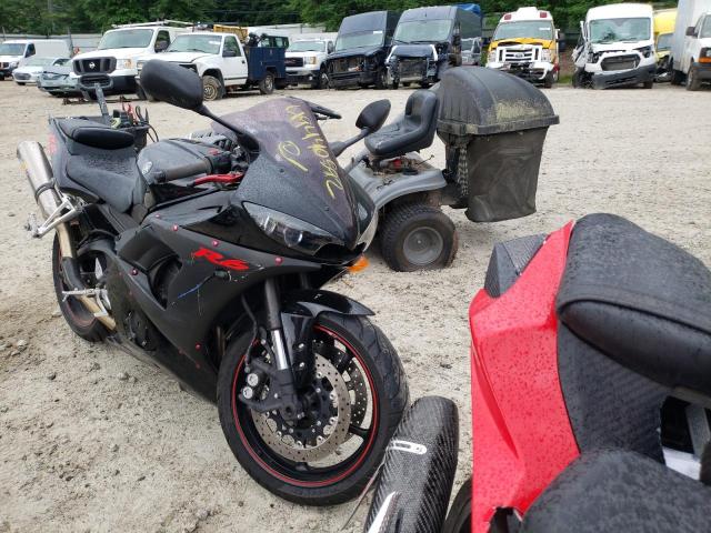 Salvage cars for sale from Copart Mendon, MA: 2005 Yamaha YZFR6 L