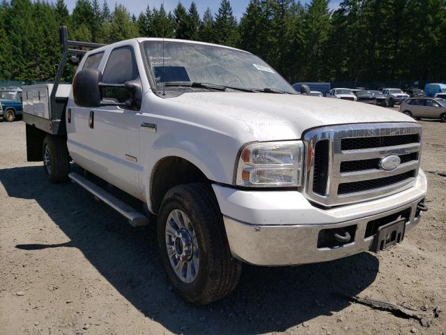 Salvage cars for sale from Copart Graham, WA: 2007 Ford F350 SRW S