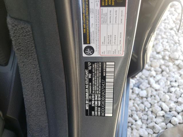 2018 MERCEDES-BENZ S CLASS WDDUG8DB0JA370437