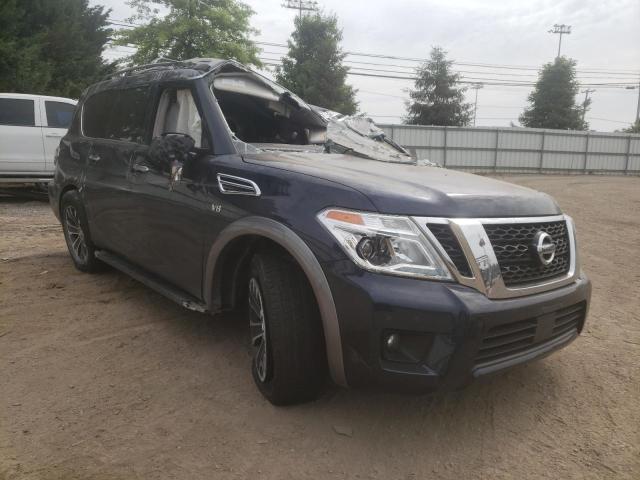 Salvage cars for sale from Copart Finksburg, MD: 2018 Nissan Armada SV