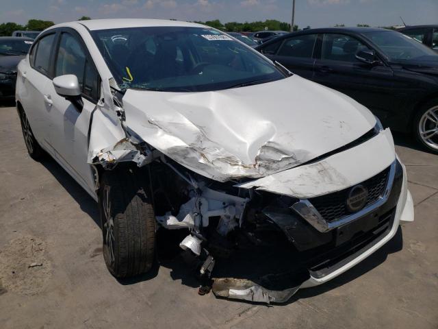 Salvage cars for sale from Copart Grand Prairie, TX: 2021 Nissan Versa SV