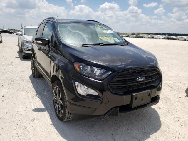 Salvage cars for sale from Copart New Braunfels, TX: 2020 Ford Ecosport S
