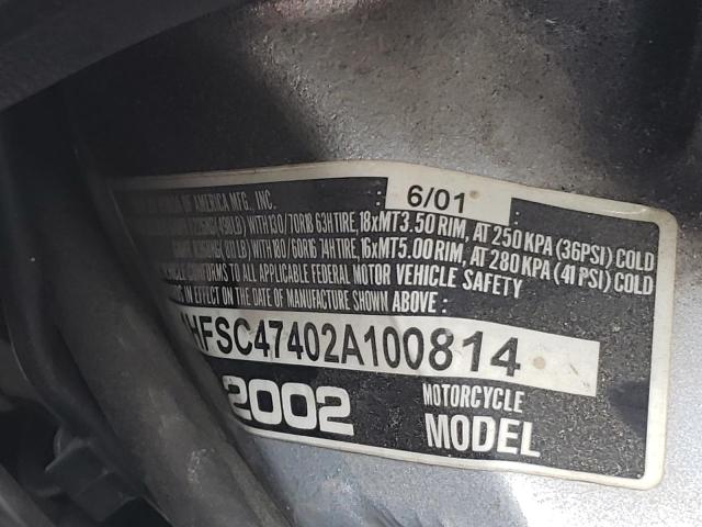 2002 HONDA GL1800 A 1HFSC47402A100814