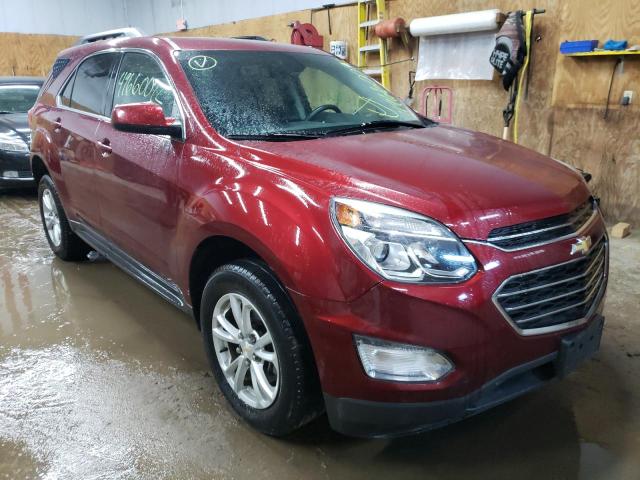Salvage cars for sale from Copart Kincheloe, MI: 2017 Chevrolet Equinox LT