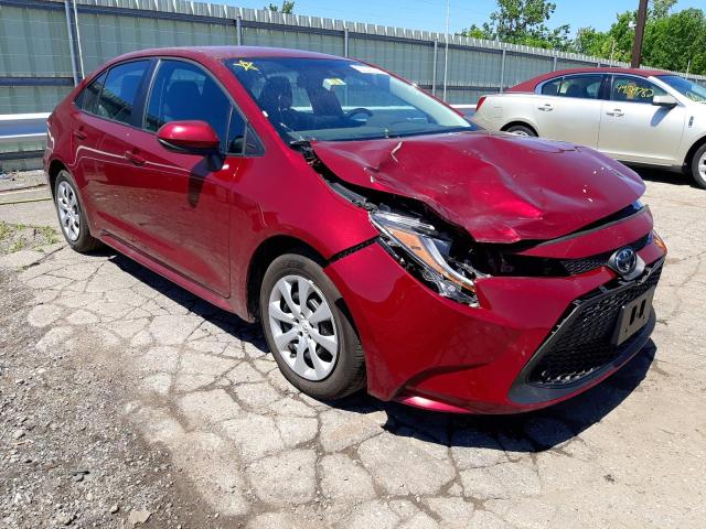 Salvage cars for sale from Copart Woodhaven, MI: 2022 Toyota Corolla LE