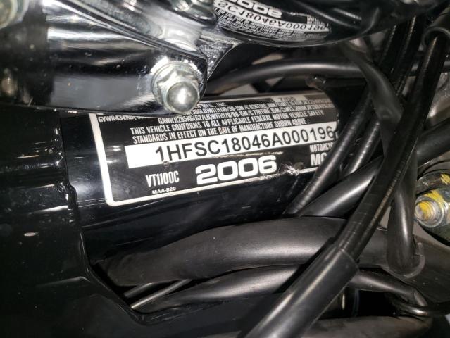 2006 HONDA VT1100 C 1HFSC18046A000196