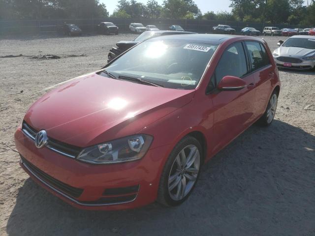 2015 VOLKSWAGEN GOLF TDI 3VW2A7AU2FM060963