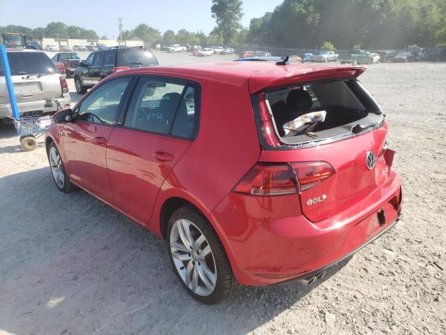 2015 VOLKSWAGEN GOLF TDI 3VW2A7AU2FM060963