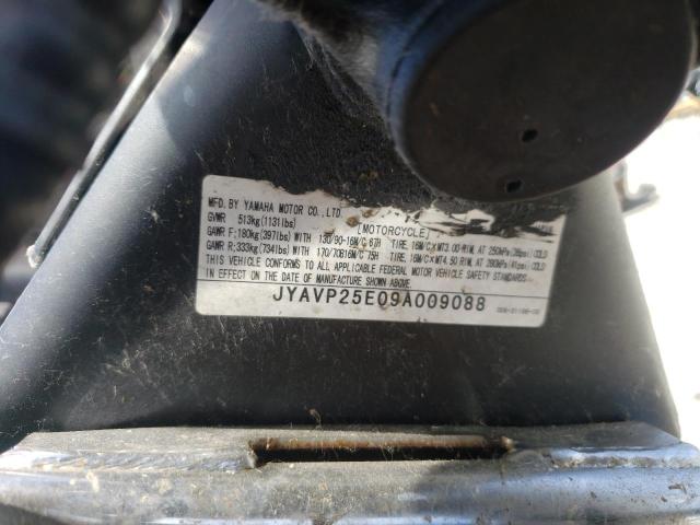 2009 YAMAHA XVS1300 CT JYAVP25E09A009088