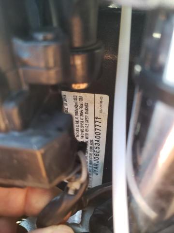 2003 YAMAHA YZFR6 L JYARJ06E53A007771