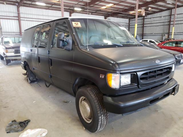 Salvage trucks for sale at Jacksonville, FL auction: 2001 Ford Econoline