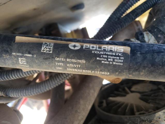 2020 POLARIS RZR XP TUR - 3NSNAE920LF131633