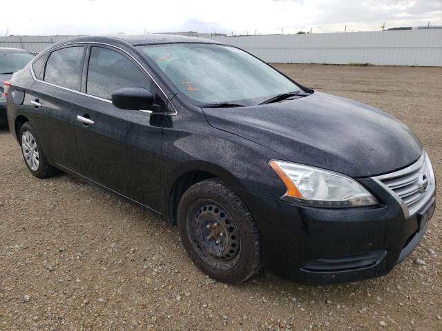 Salvage cars for sale from Copart Nisku, AB: 2014 Nissan Sentra S