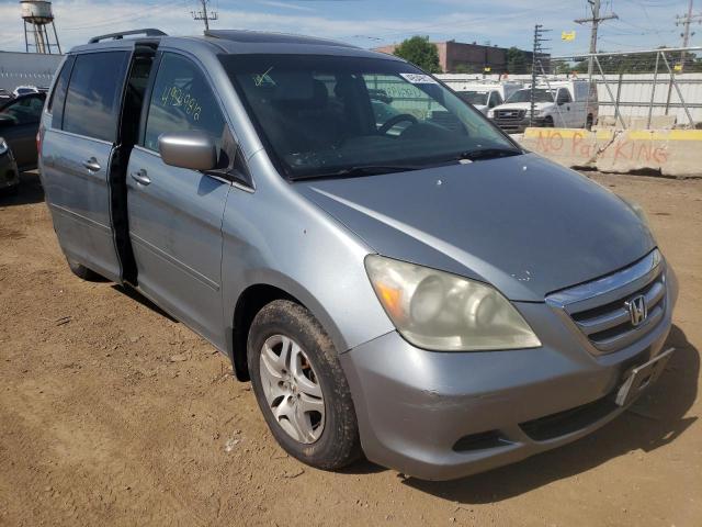 Salvage cars for sale from Copart Chicago Heights, IL: 2005 Honda Odyssey EXL