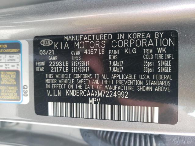 2021 KIA SELTOS EX KNDERCAAXM7224992