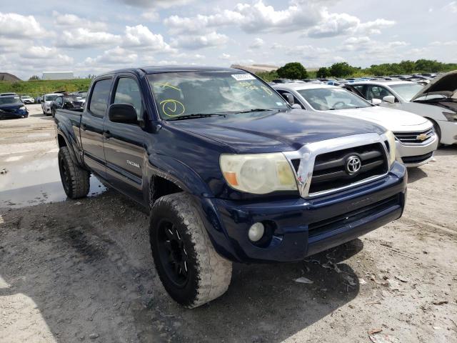 Salvage cars for sale from Copart West Palm Beach, FL: 2007 Toyota Tacoma DOU