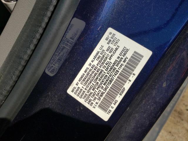 2016 HONDA ODYSSEY LX - 5FNRL5H27GB077428