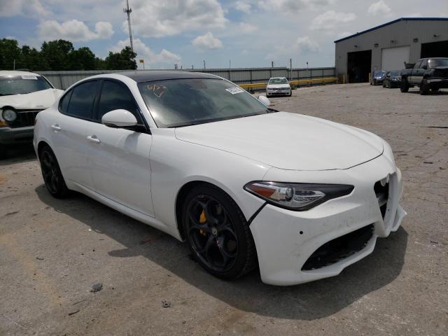  ALFA ROMEO GIULIA TI 2018 Білий