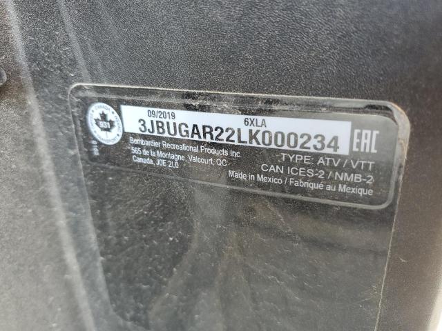 2020 CAN-AM DEFENDER H 3JBUGAR22LK000234