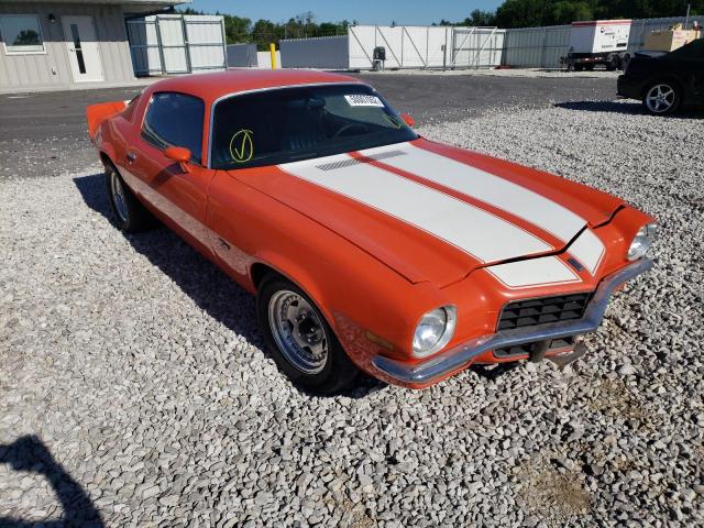 1973 CHEVROLET CAMARO en venta WI - MILWAUKEE | Wed. Jul 13, 2022 - Copart  EEUU