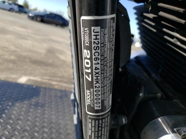 2017 HONDA VT1300 CX JH2SC614XHK200007