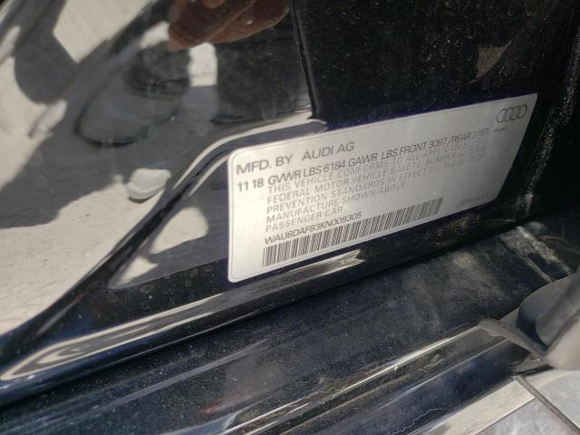2019 AUDI A8 L WAU8DAF83KN009305